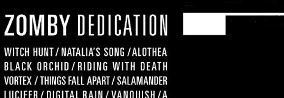 Zomby - Dedication